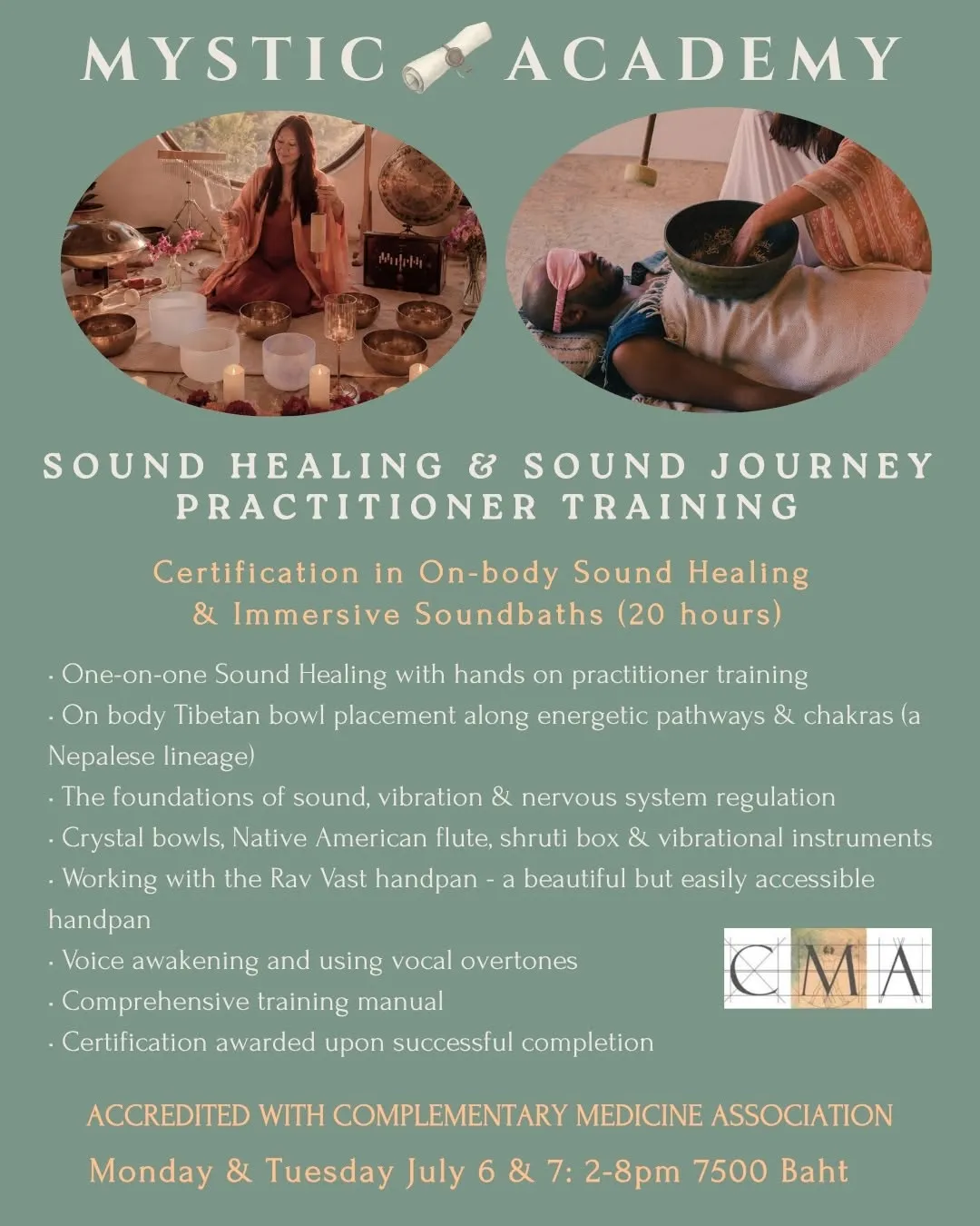 Sound Healing Practitioner Training