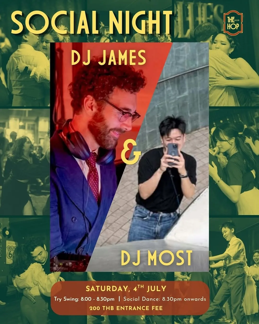 Social Night with DJ James and DJ Most