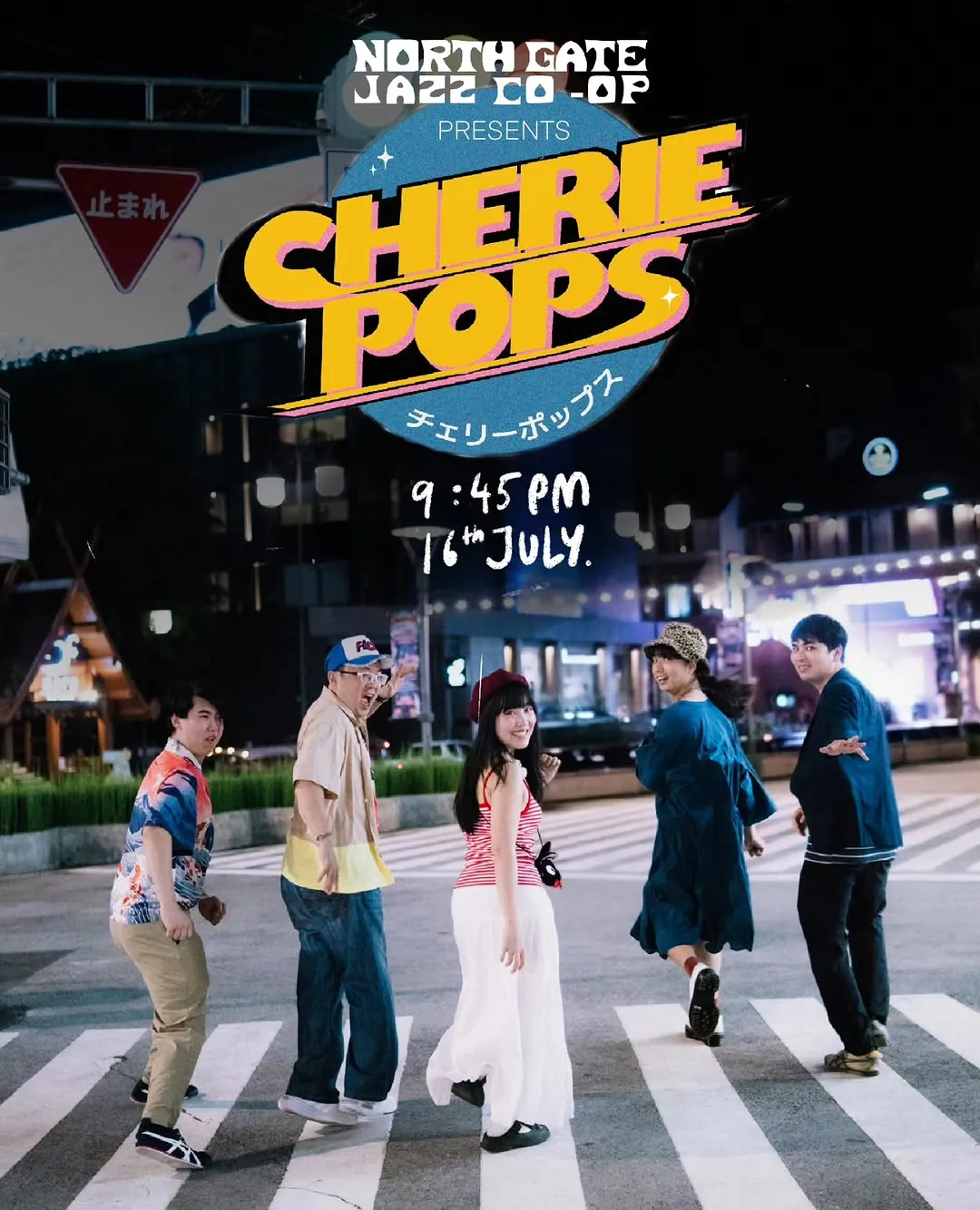 Cherie Pops Band Live