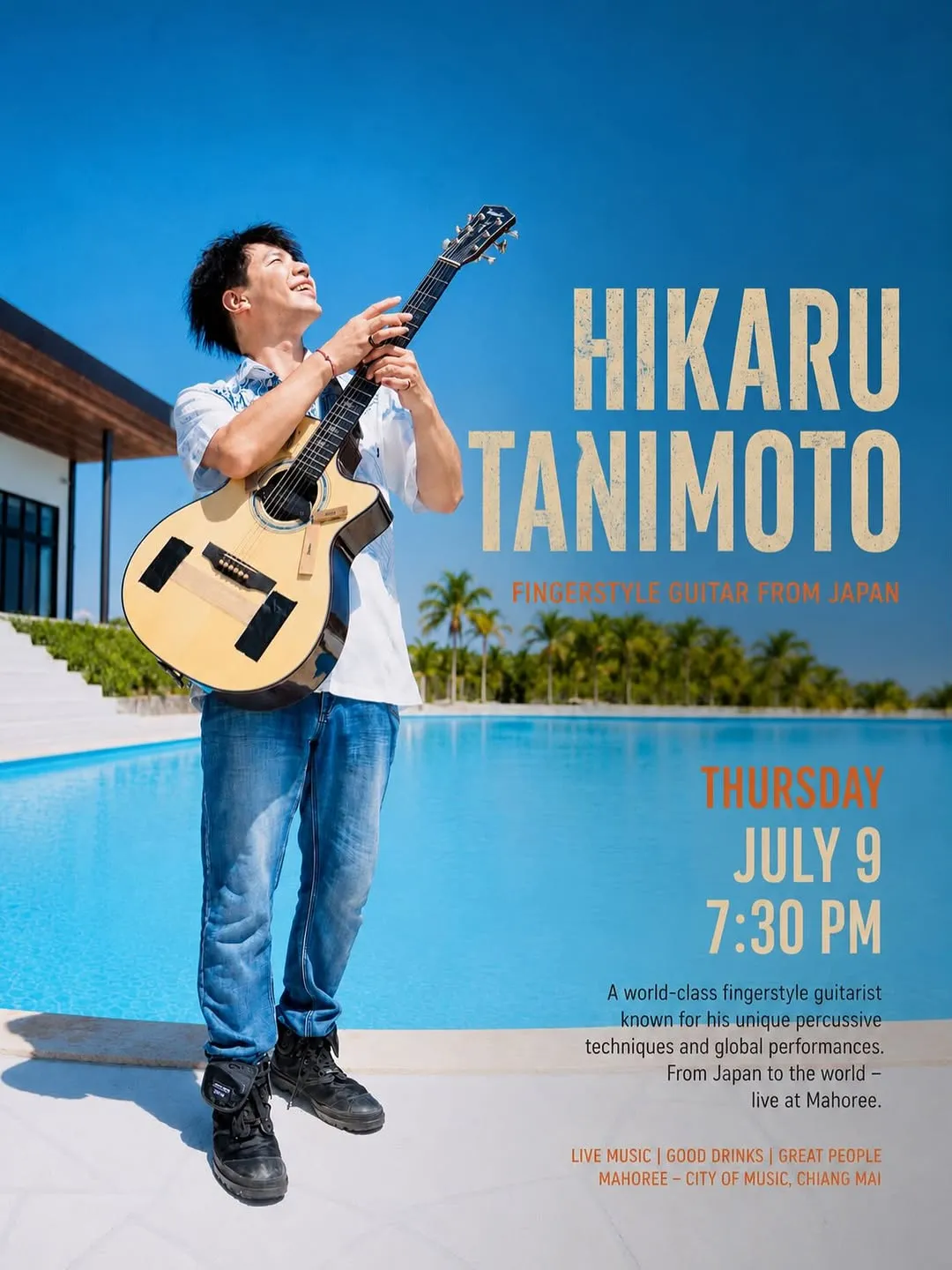 Hikaru Tanimoto Fingerstyle Guitar Concert