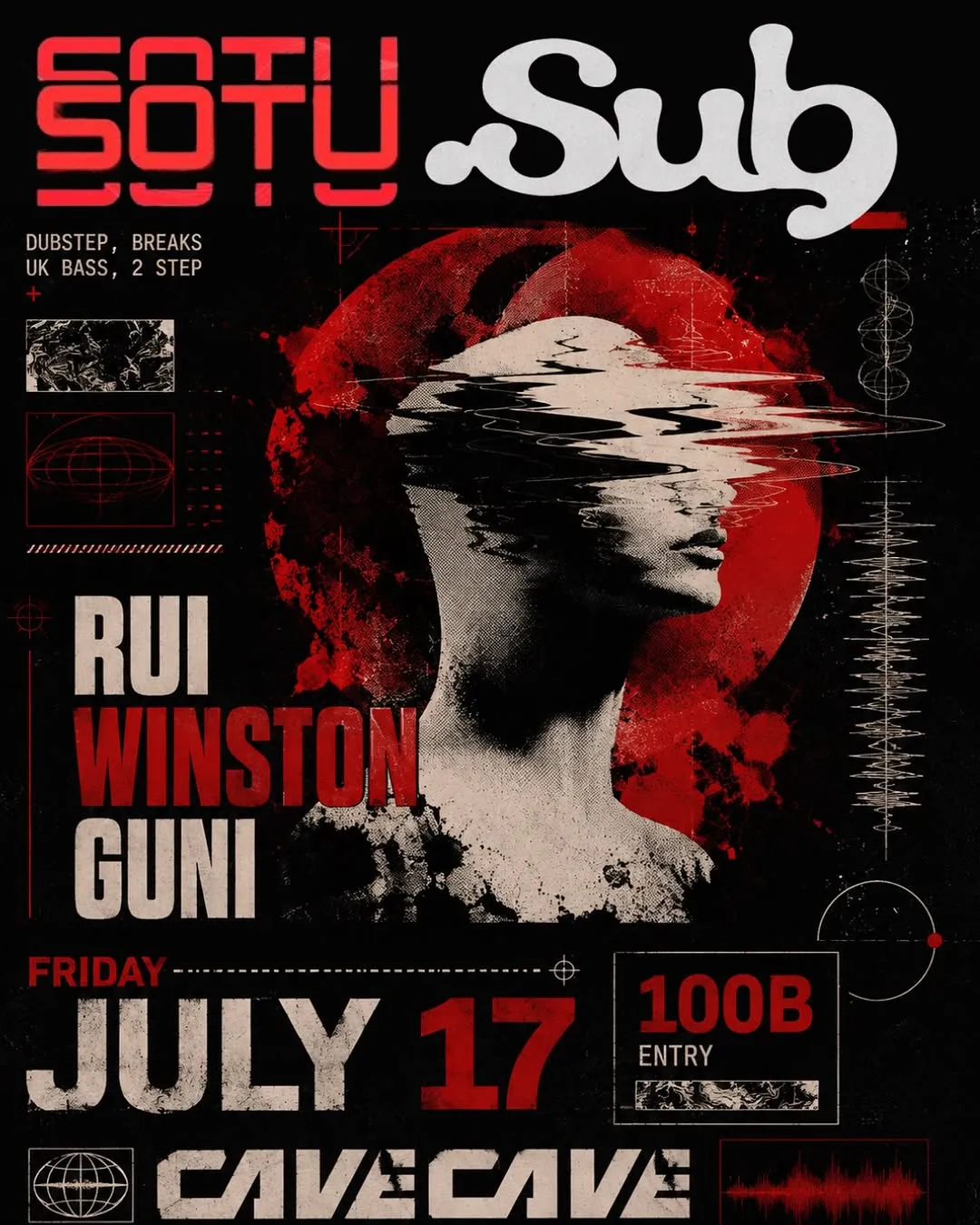 Dubstep, Breaks, UK Bass and 2-step Night